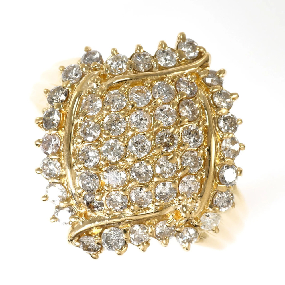 VINTAGE 18k Gold Diamond Ring